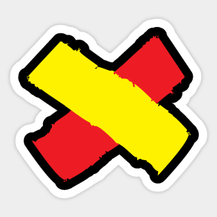 Cross Sticker